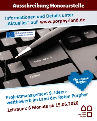 Ausschreibung Honorarstelle für das Regionalmanagement im Land des Roten Porphyr (Bild vergr&ouml;&szlig;ern)