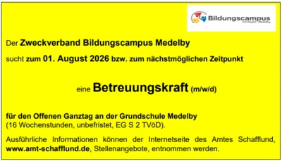 Stellenausschreibung