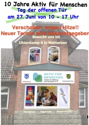 Meldung: VERSCHOBEN! - Sommerfest 2026 Aktiv für Menschen e.V.