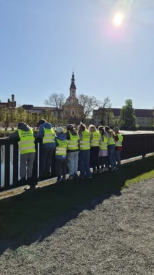 Besuch der Vorschulgruppe in Neuzelle - Schnupperstunden in der Schule (Bild vergr&ouml;&szlig;ern)
