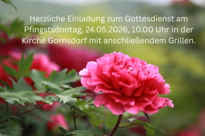 Gottesdienst zu Pfingstsonntag mit anschließendem Grillen (Bild vergr&ouml;&szlig;ern)