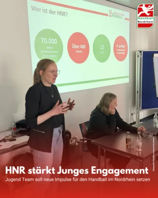 HNR stärkt Junges Engagement: Jugend Team soll neue Impulse für den Handball im Nordrhein setzen (Bild vergr&ouml;&szlig;ern)