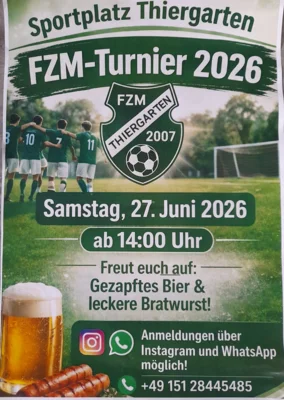 Meldung: FZM-Turnier 2026