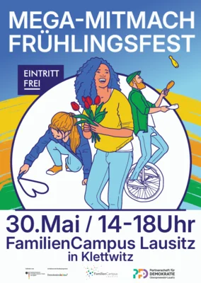 Über 30 Akteure, zahlreiche Mitmachaktionen: Familiencampus Lausitz lädt zum Frühlingshighlight ein (Bild vergr&ouml;&szlig;ern)
