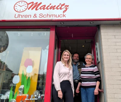 75 Jahre Uhren & Schmuck Mainitz – Bürgermeisterin besucht traditionsreiches Fachgeschäft