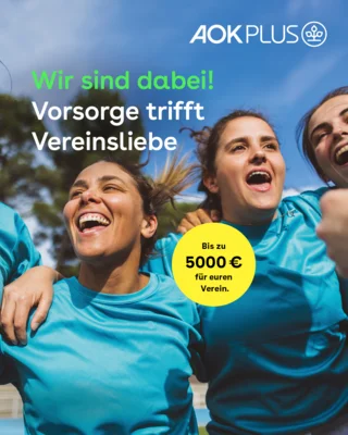 AOK - Vorsorge trifft Vereinsliebe (Bild vergr&ouml;&szlig;ern)