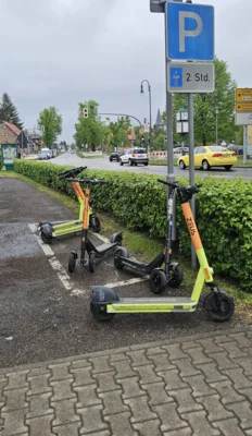 Neue E-Scooter-Modelle im Stadtgebiet unterwegs