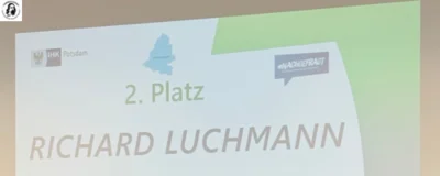 Meldung: 2. Platz beim Wettbewerb der IHK Potsdam!