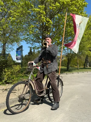 Udo Burzyk beim Anradeln 2026 (Bild vergr&ouml;&szlig;ern)