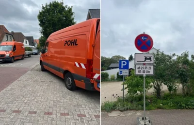 Bauarbeiten in der Wehrbergallee (Bild vergr&ouml;&szlig;ern)