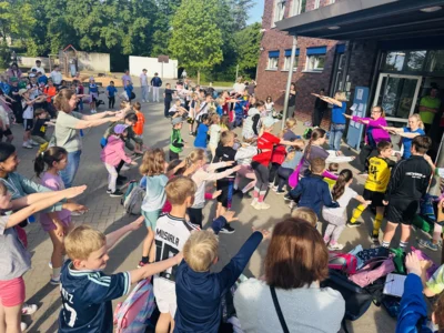 Sportfest bei traumhaftem Wetter