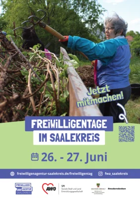 Freiwilligentage im Saalekreis 26.-27. Juni