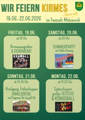 Kirmes in Mützenich (Bild vergr&ouml;&szlig;ern)