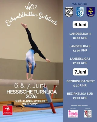 Hessische Turnliga am 06. und 07. Juni 2026