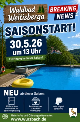 Saisonstart Freibad Weitisberga