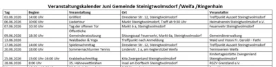 Veranstaltungskalender Juni 2026 - Änderungen vorbehalten (Bild vergr&ouml;&szlig;ern)