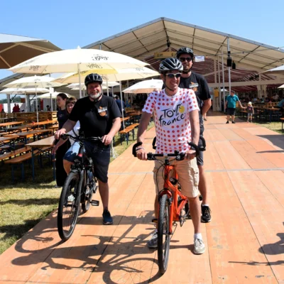 „Tour de Gmoid“ begeistert am Pfingstmontag zahlreiche Radlerinnen und Radler beim Kreismusikfest (Bild vergr&ouml;&szlig;ern)