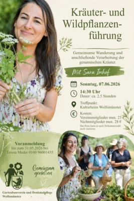 Kräuter- und Wildpflanzenführung