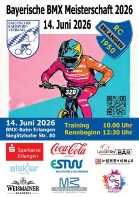 Bayerische BMX-Meisterschaft 2026 in Erlangen (Bild vergr&ouml;&szlig;ern)