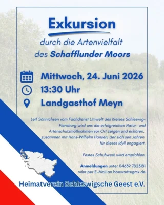 Exkursion durch die Artenvielfalt des Schafflunder Moors
