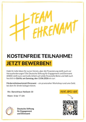Kostenfreie Fördermittel‑Werkstatt für Vereine (Bild vergr&ouml;&szlig;ern)