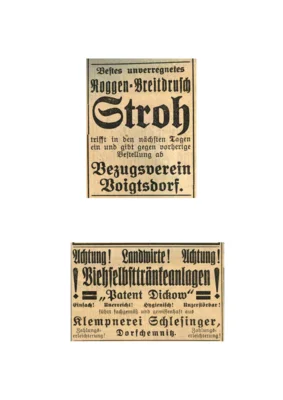 Interessantes aus dem Archiv - Vor 100 Jahren - Nachrichten aus dem "Saydaer Anzeiger und Tagesblatt" Monat Juni