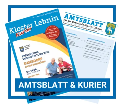 Amtsblatt & Kurier der Gemeinde Kloster Lehnin Ausgabe 05/2026 online (Bild vergr&ouml;&szlig;ern)