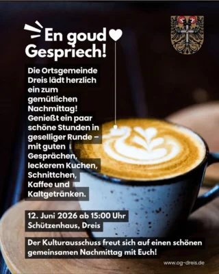 En goud Gespriech! (Bild vergr&ouml;&szlig;ern)
