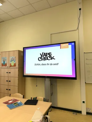 Vape Check Präventionsworkshop