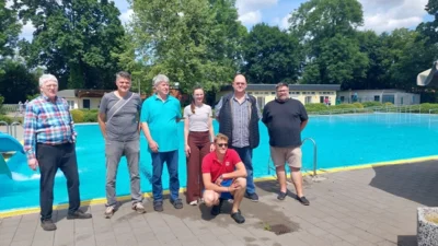 Eröffnung des Freubades Dahme/Mark (Bild vergr&ouml;&szlig;ern)
