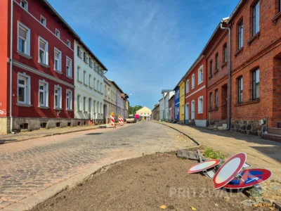Wieder frei: Die Gartenstraße kann seit dieser Woche wieder in beide Richtungen befahren werden. Foto: Stadt Pritzwalk (Bild vergr&ouml;&szlig;ern)