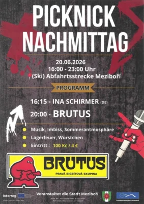 Partnerstadt Meziboří lädt ein zum Picknick-Nachmittag