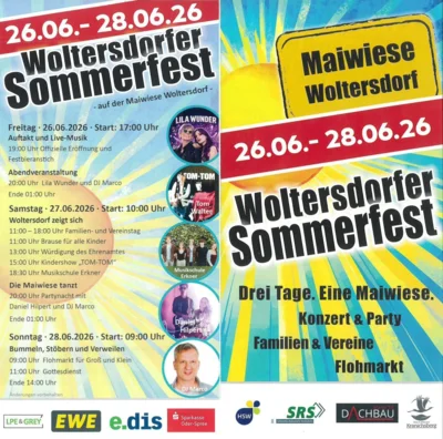 Woltersdorfer Sommerfest 2026