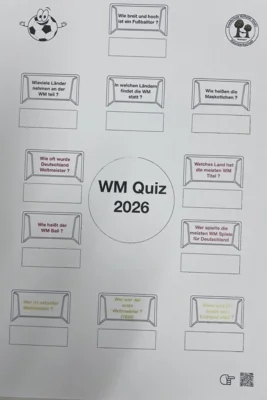 Quizz zur Fußball WM