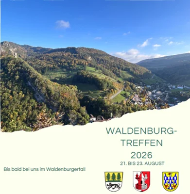Waldenburg-Treffen 2026 in der Schweiz (Bild vergr&ouml;&szlig;ern)