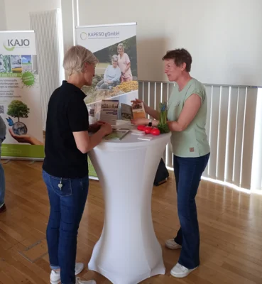 Meldung: Reger Andrang beim Job-Speed-Dating