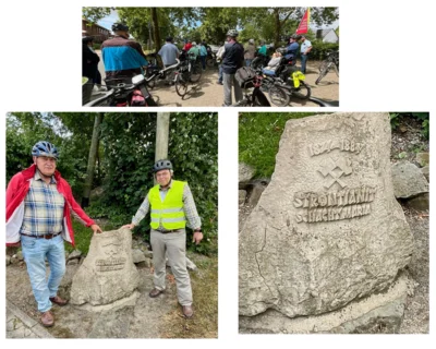 Theo Schemmelmann und Manfred Blanke mit dem Heimatverein auf den Spuren des Strontianit