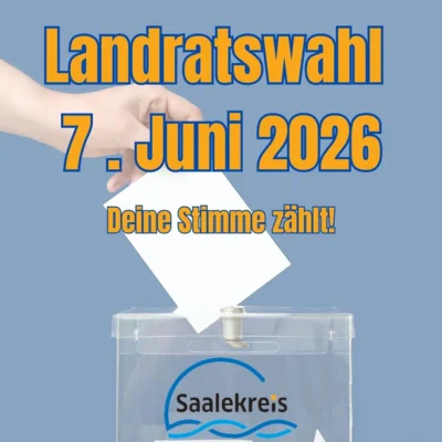 Am 7. Juni wird im Landkreis Saalekreis ein neuer Landrat gewählt