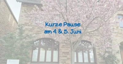 Kurze Pause über's lange Wochenende! (Bild vergr&ouml;&szlig;ern)