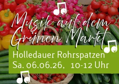 Musik auf dem Grünen Markt mit den "Hallertauer Rohrspatzen" (Bild vergr&ouml;&szlig;ern)