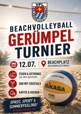 Beachvolley Gerümpelturnier