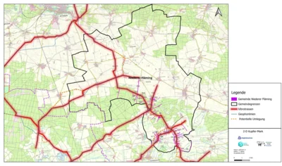 Projektgebiet „Kupfer-Mark“ - Erkundungen von Kupfervorkommen im Gemeindegebiet Niederer Fläming (Bild vergr&ouml;&szlig;ern)