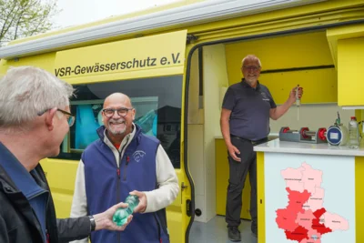 Pressemitteilung VSR-Gewässerschutz e.V. - Labormobil für Brunnenwasseranalyse am 16.Juni 2026 in Köthen (Bild vergr&ouml;&szlig;ern)