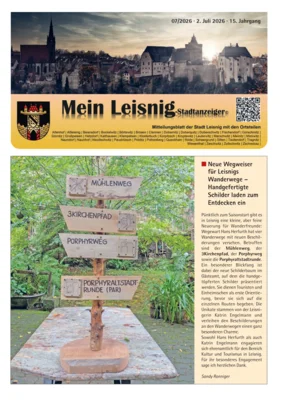 Meldung: Mein Leisnig - Stadtanzeiger 07/2026