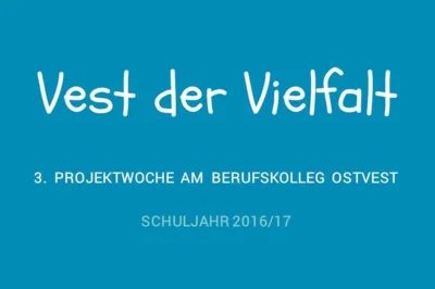 Meldung: 3. Projektwoche am BK Ostvest läuft