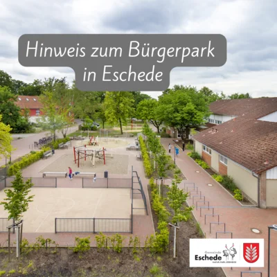 🌳 Hinweis zum Bürgerpark in Eschede (Bild vergr&ouml;&szlig;ern)