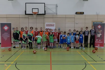Gruppenfoto zum freien Mädchenturnier