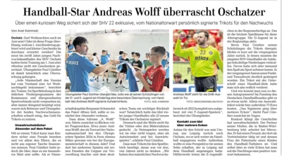 Überraschung für die E-Jugend (Bild vergr&ouml;&szlig;ern)