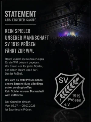 Statement aus eigener Sache (Bild vergr&ouml;&szlig;ern)