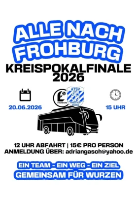 Mit dem Bus zum Pokalfinale